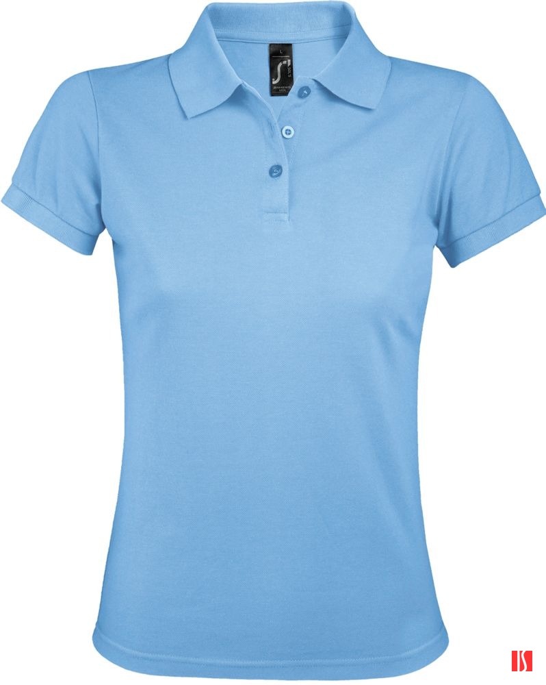 Купить Рубашка поло женская Prime Women 200 голубая Рубашка поло женская Prime Women 200 голубая
