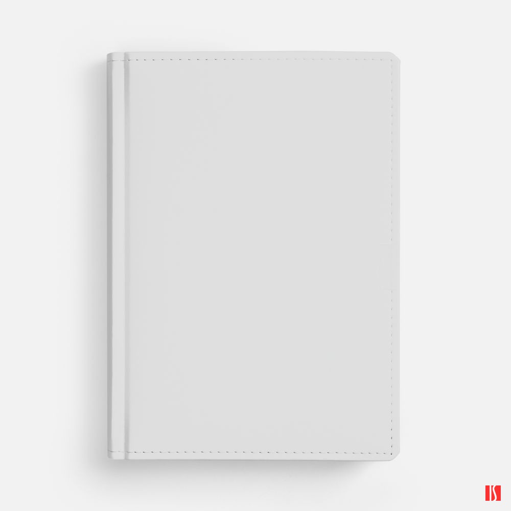 Купить Ежедневник Nebraska, недатированный, белый Ежедневник Nebraska, недатированный, белый