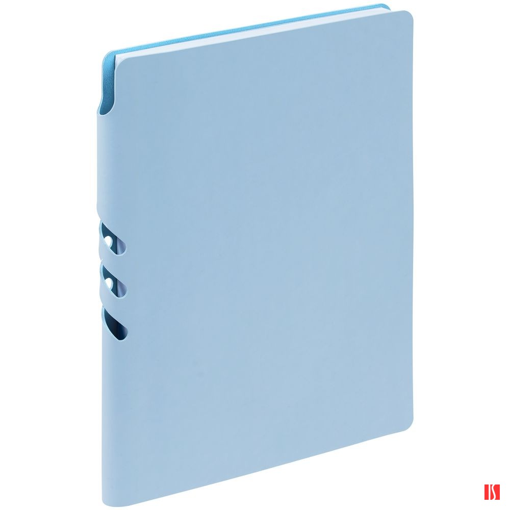 Ежедневник Flexpen Shall, недатированный, голубой