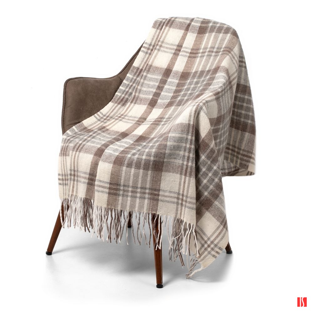 Плед «Берген», серый