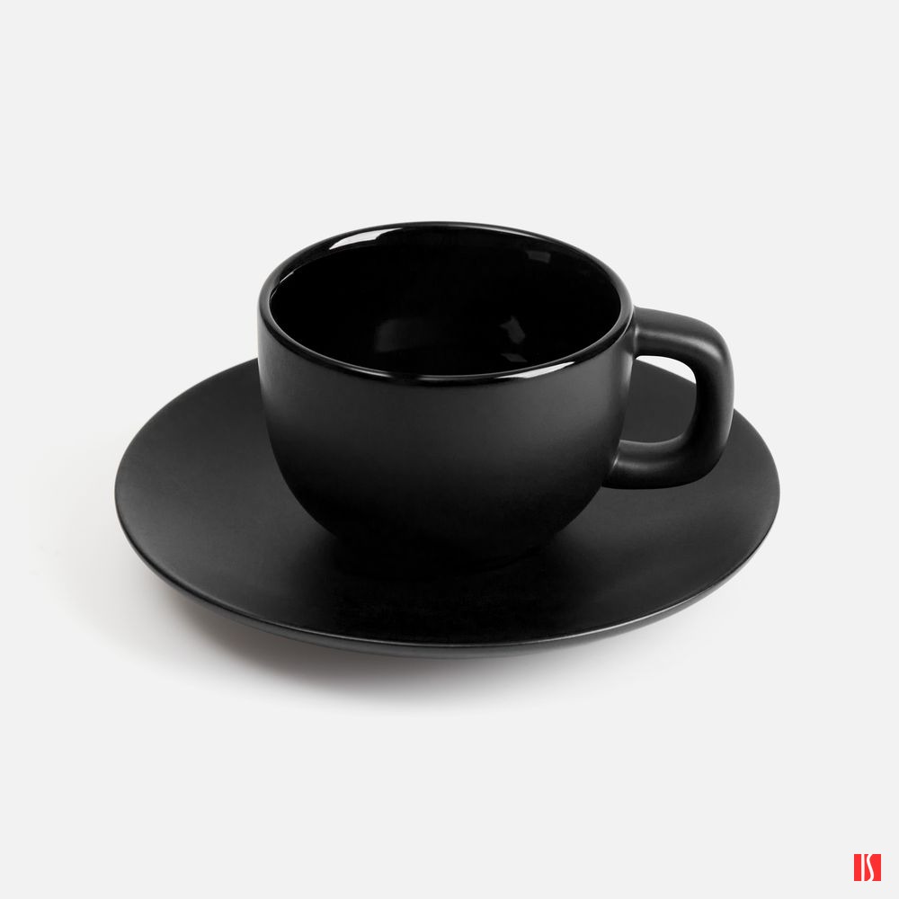 Купить Чайная пара Stansa, черная Чайная пара Stansa, черная