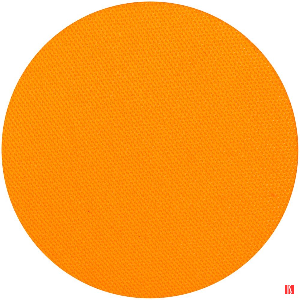 Наклейка тканевая Lunga Round, M, оранжевый неон