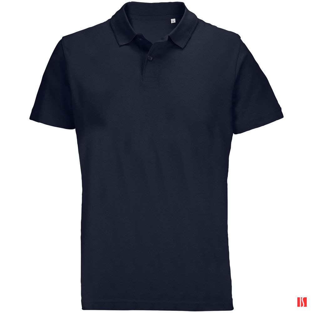 Купить Рубашка поло унисекс Pulse, кобальт (темно-синяя) Рубашка поло унисекс Pulse, кобальт (темно-синяя)