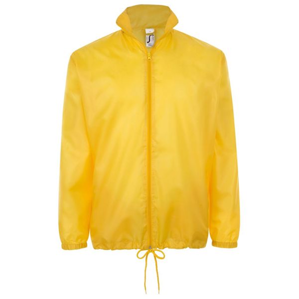 Ветровка унисекс Shift, желтая