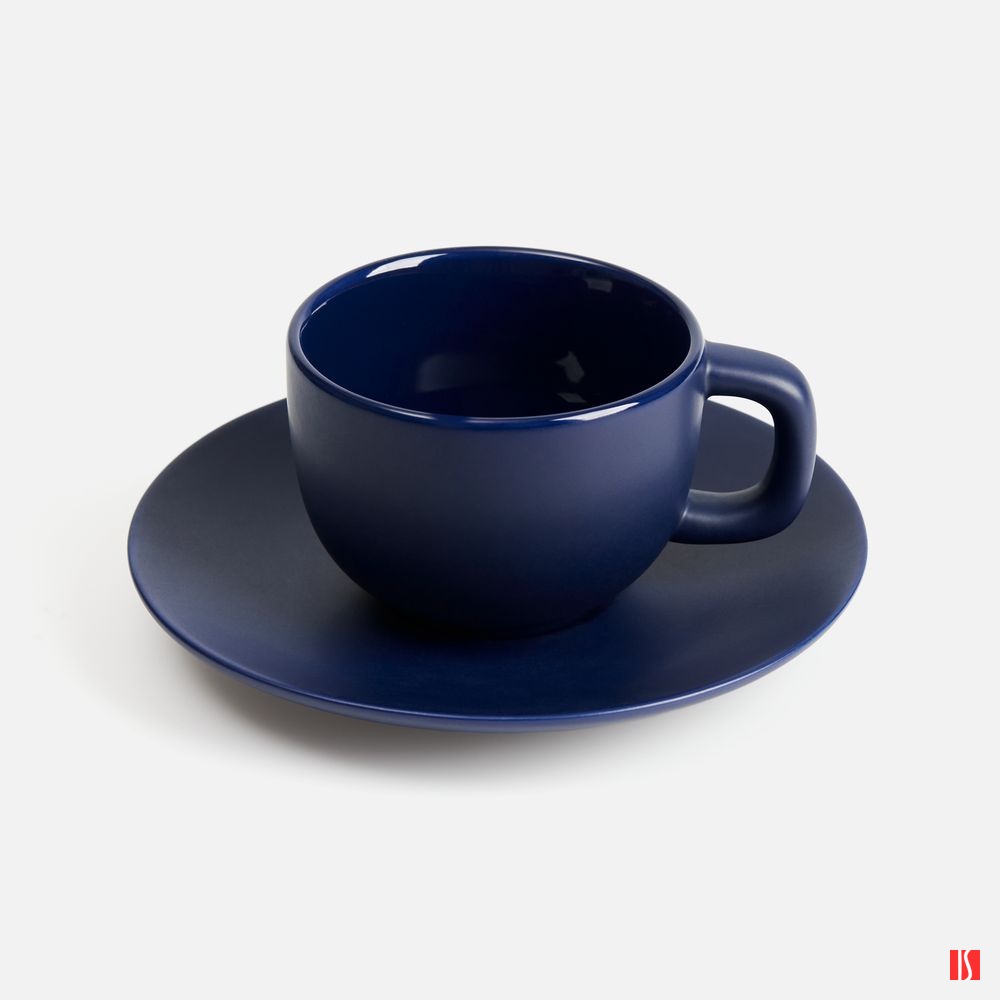 Чайная пара Stansa, темно-синяя