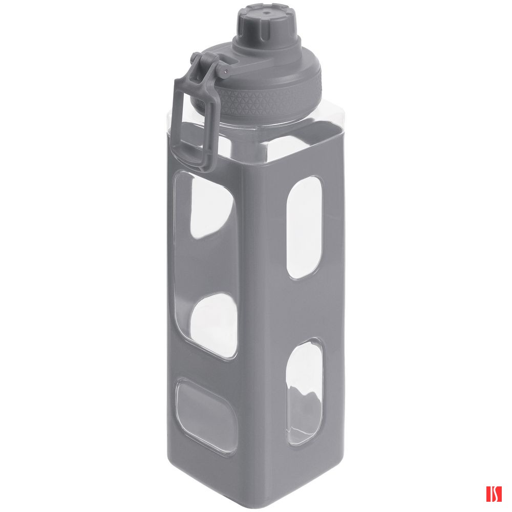 Бутылка для воды Square Fair, серая