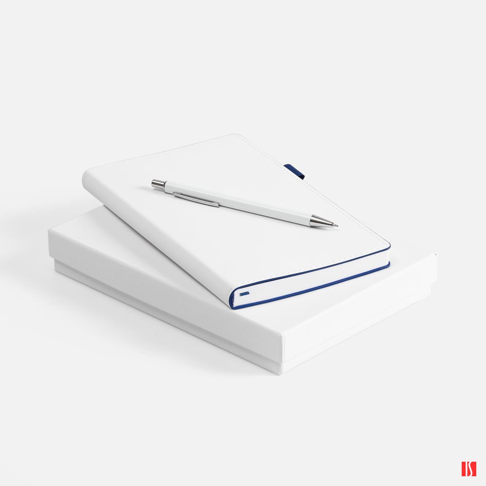 Набор White Shall, бело-синий