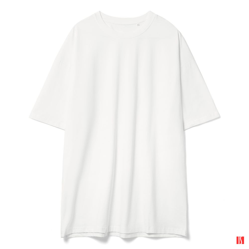 Футболка оверсайз унисекс Big Haul, молочно-белая