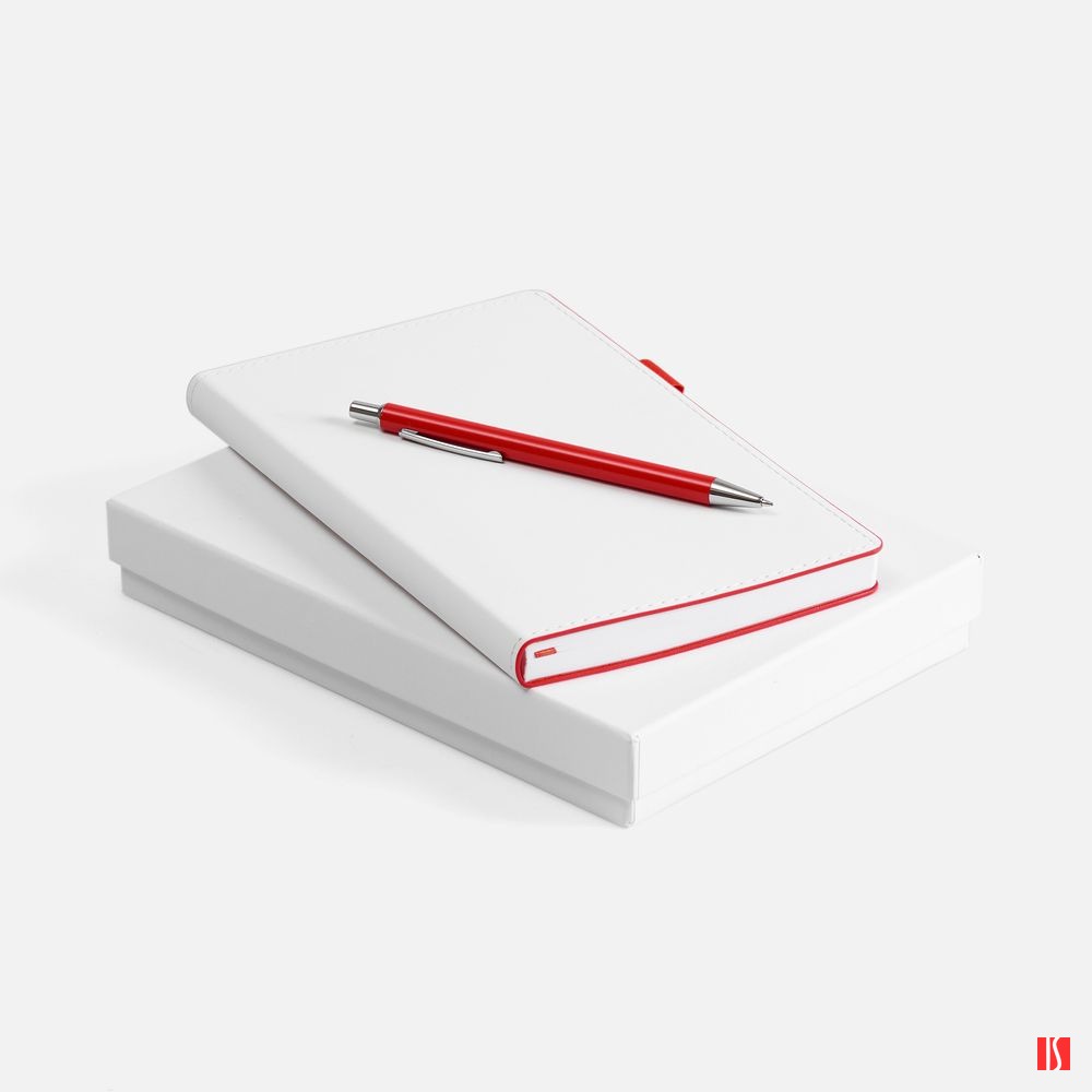 Набор White Shall, бело-красный