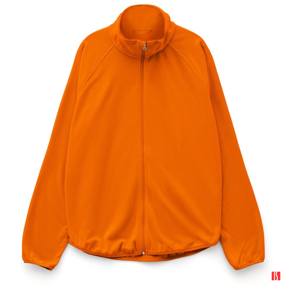 Куртка флисовая унисекс Fliska, оранжевая