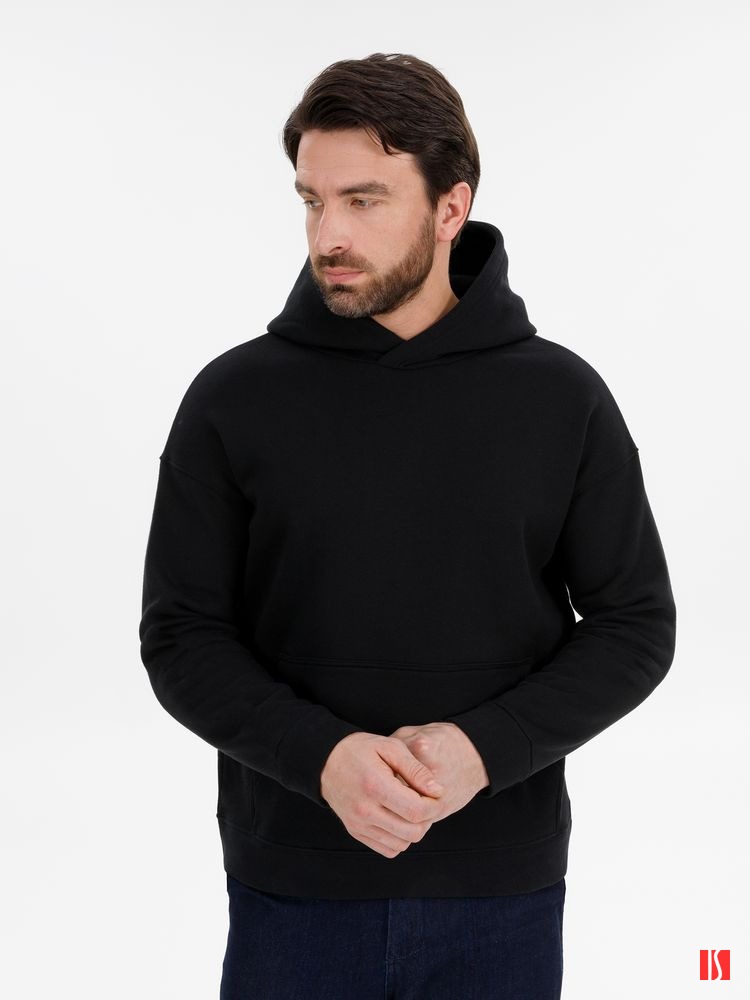 Худи оверсайз унисекс Snuggie, черное