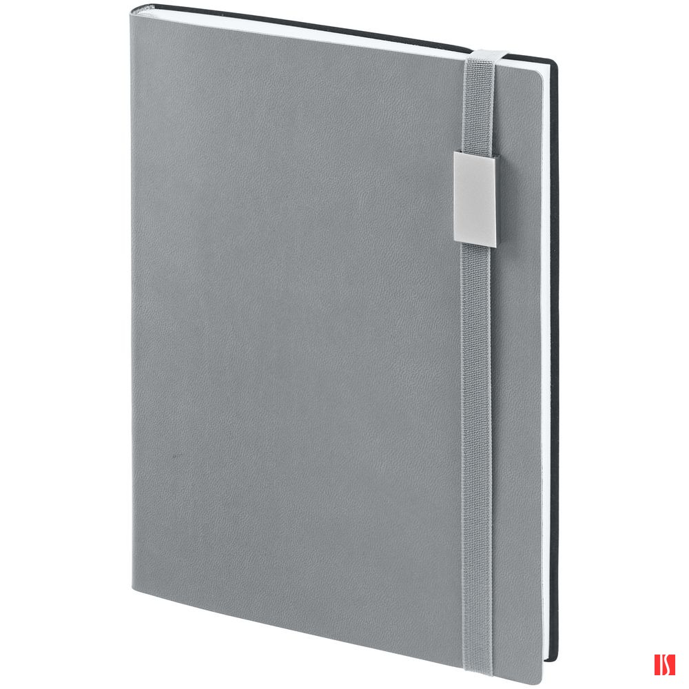 Ежедневник Vivian Metal, недатированный, серый