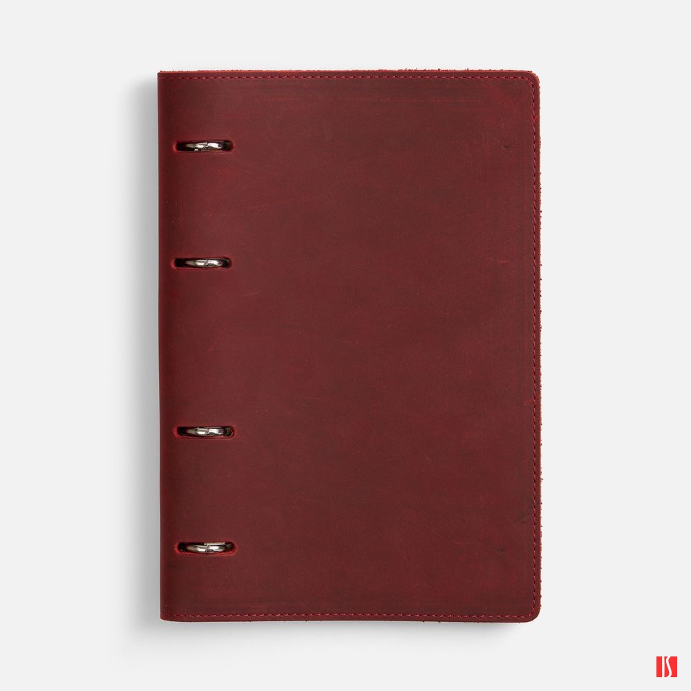 Ежедневник inStream, недатированный, красный