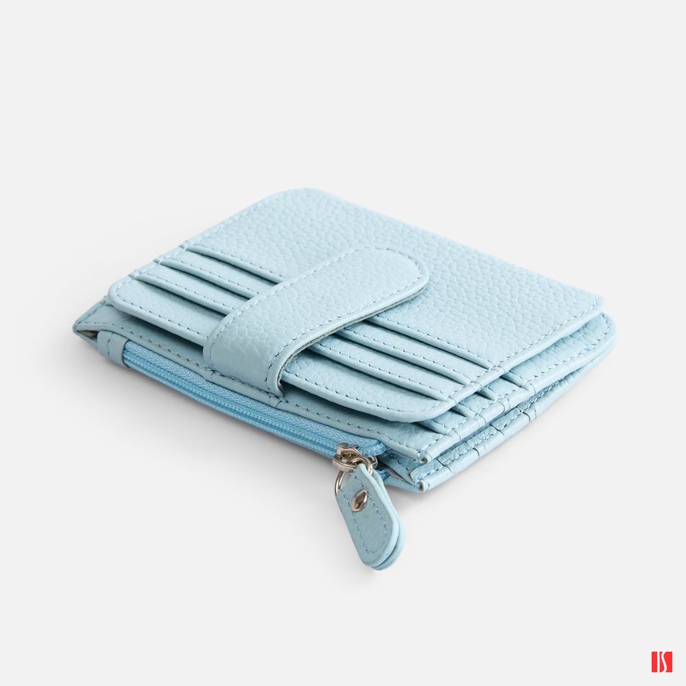 Картхолдер на молнии Unison, голубой