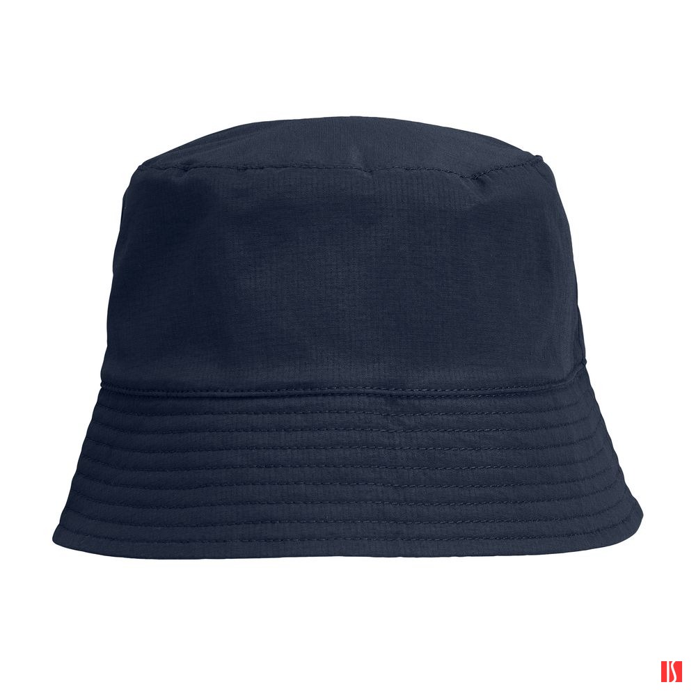 Панама Nylon двусторонняя, темно-синяя с красным