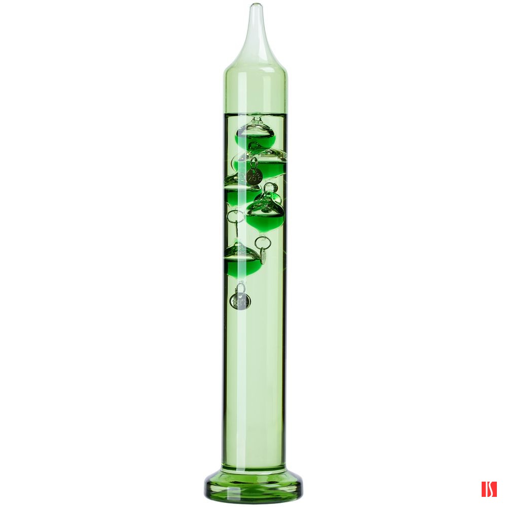 Купить Термометр стеклянный «Галилео», зеленый Термометр стеклянный «Галилео», зеленый