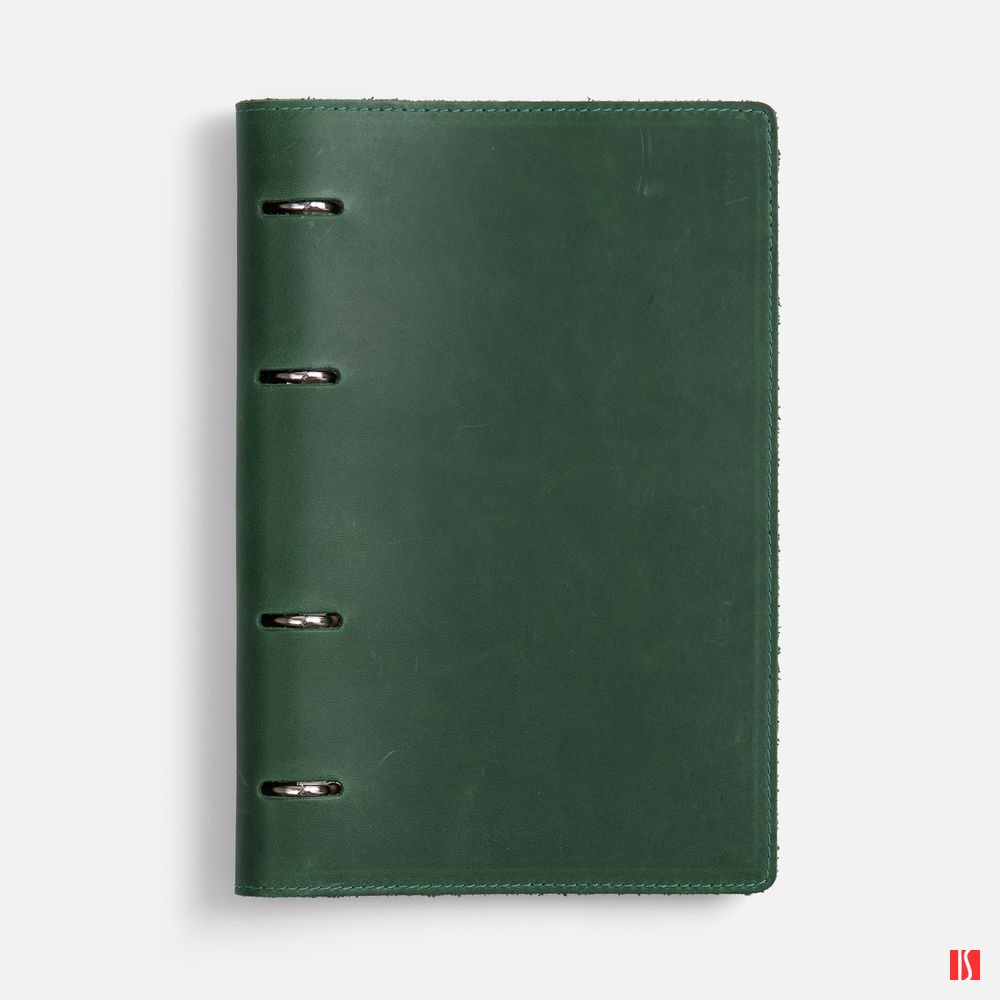 Ежедневник inStream, недатированный, зеленый