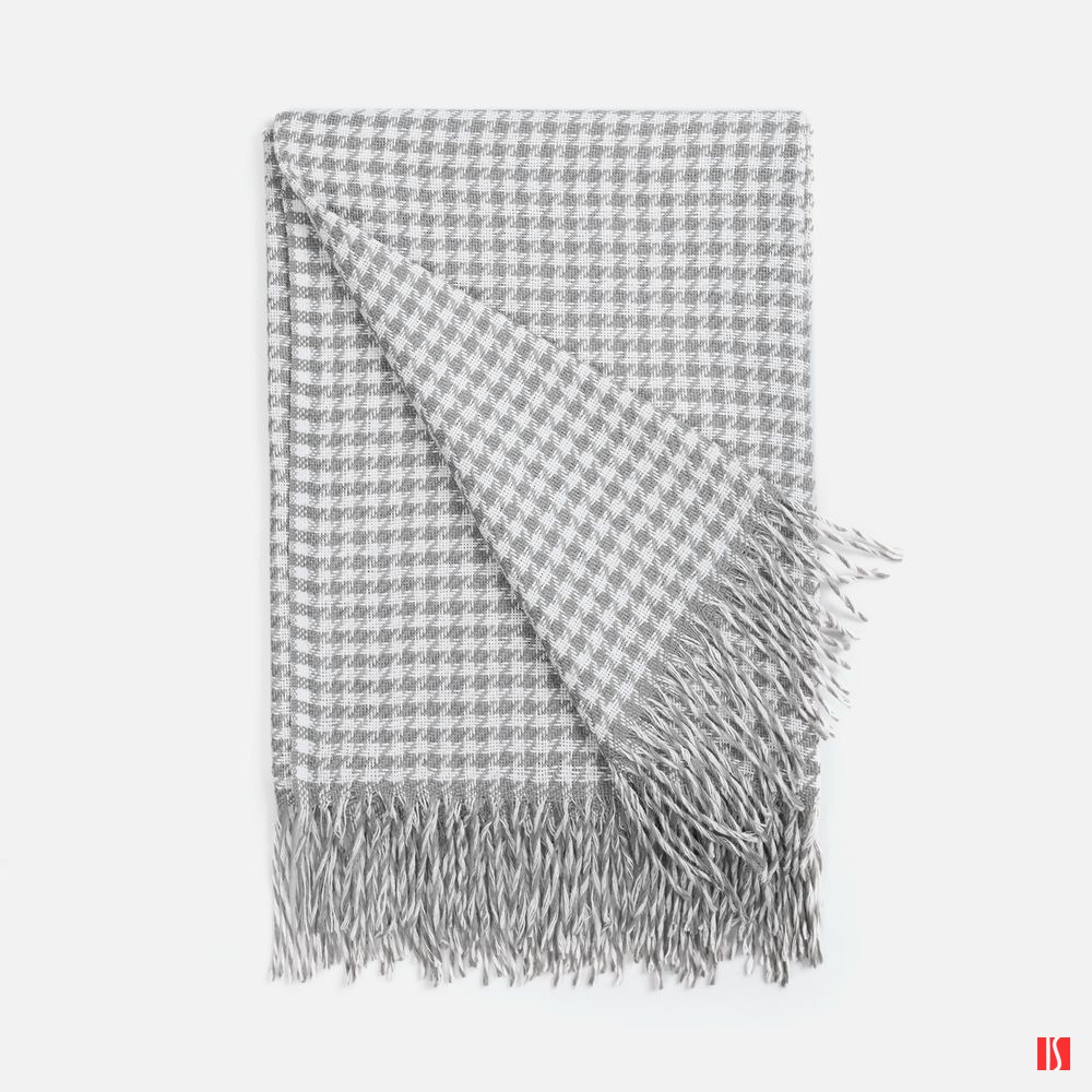 Плед Cambon, светло-серый