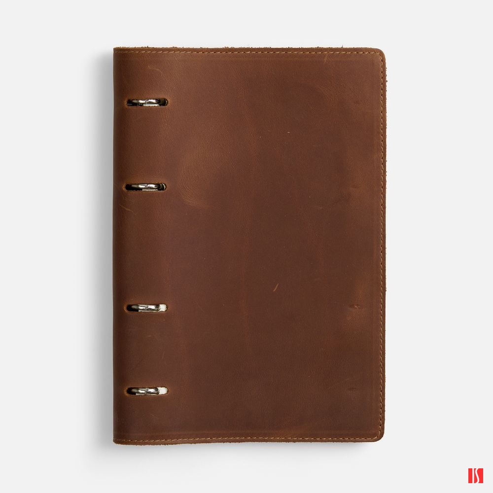 Ежедневник inStream, недатированный, коричневый