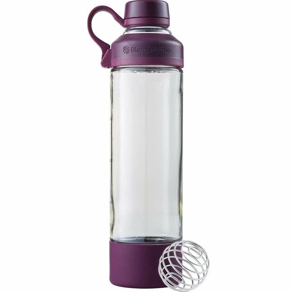 Спортивная бутылка-шейкер Mantra, фиолетовая (сливовая)