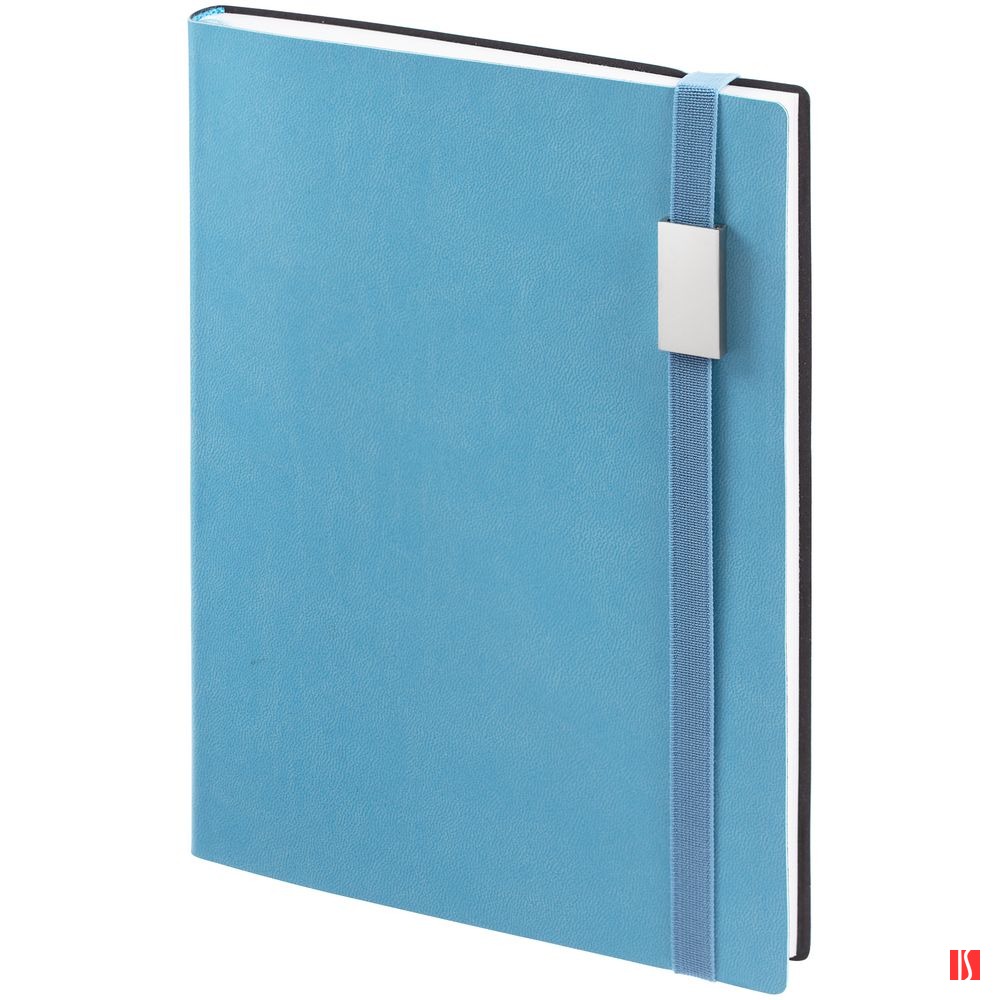 Ежедневник Vivian Metal, недатированный, голубой