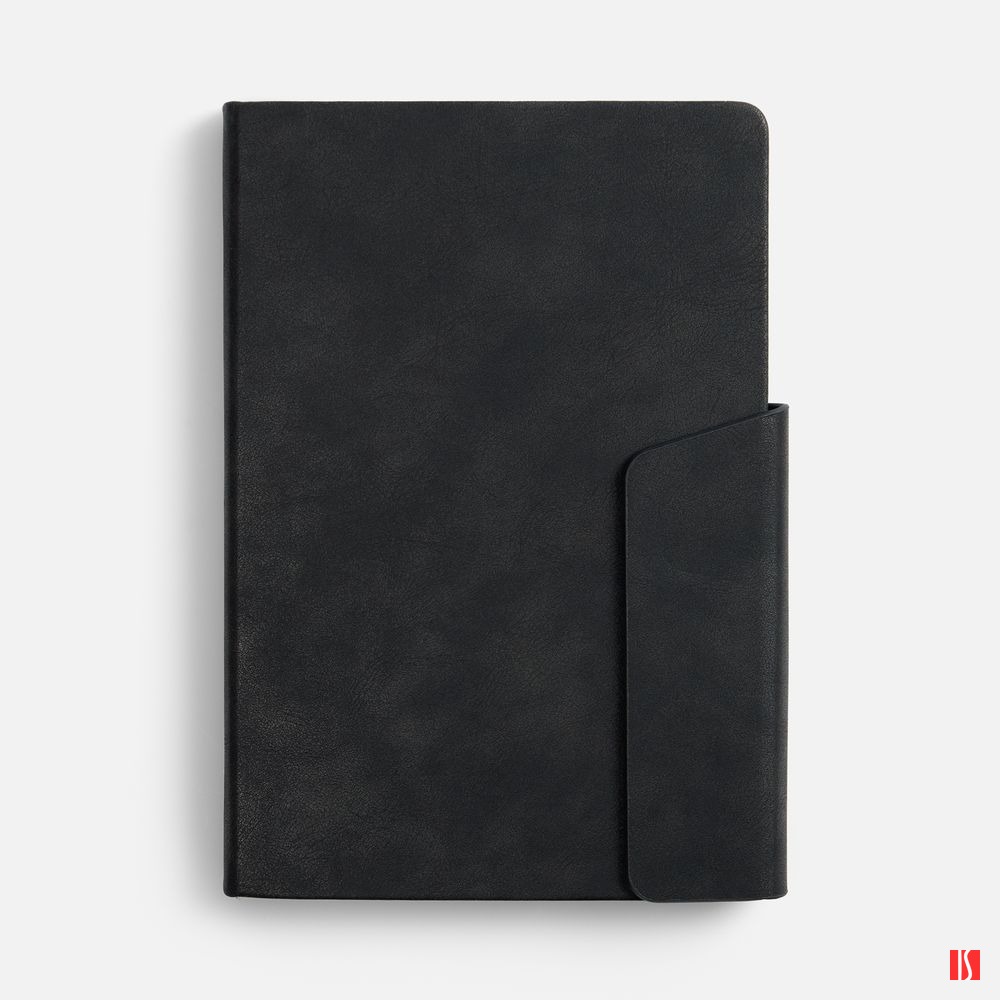 Ежедневник Leadmark, недатированный, черный