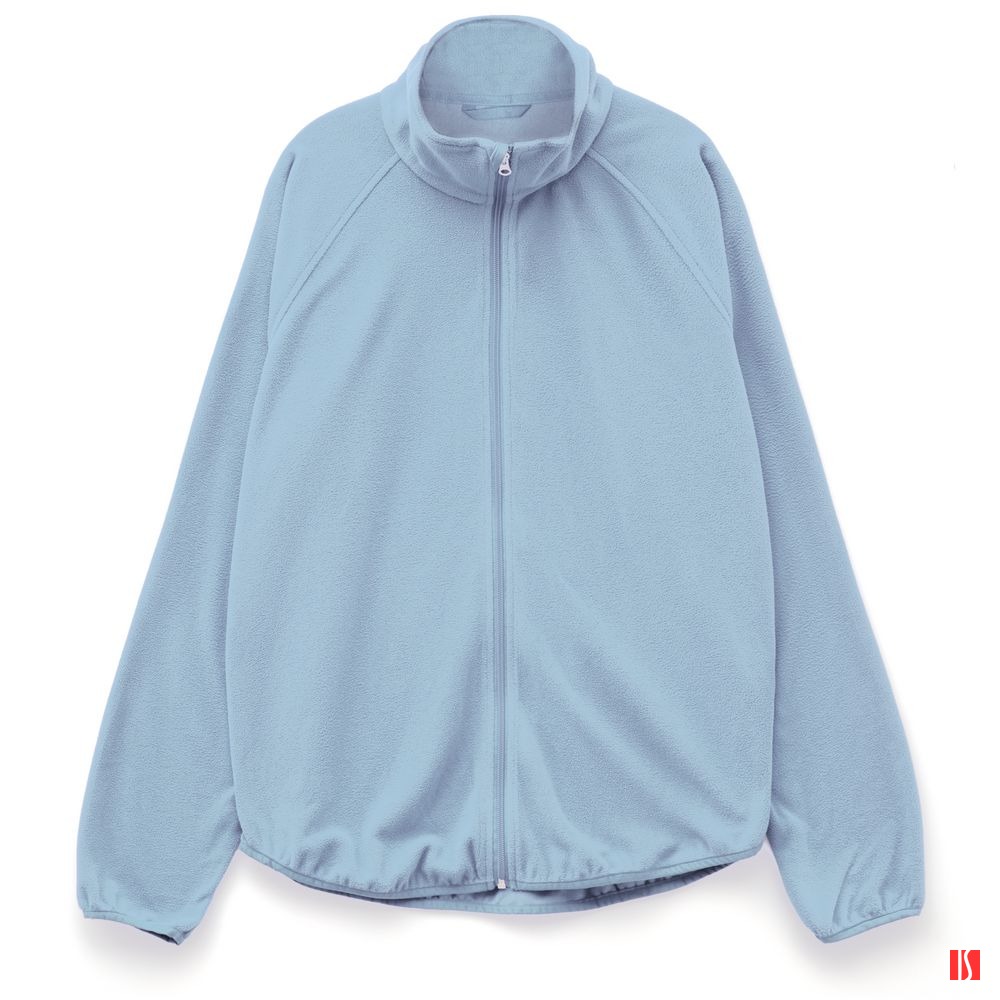 Куртка флисовая унисекс Fliska, голубая