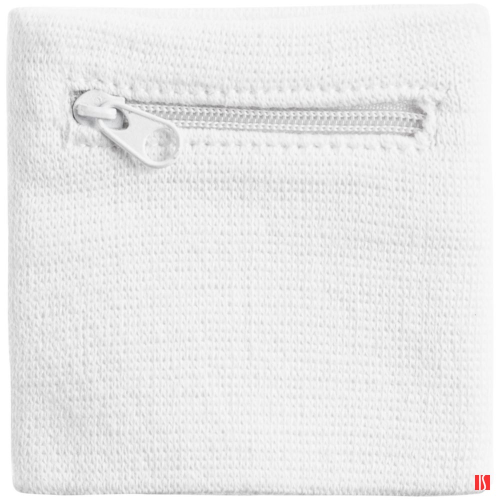 Напульсник с карманом Fiksu, белый