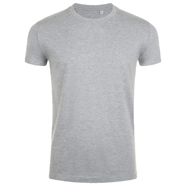 Купить Футболка мужская приталенная Imperial Fit 190, серый меланж Футболка мужская приталенная Imperial Fit 190, серый меланж