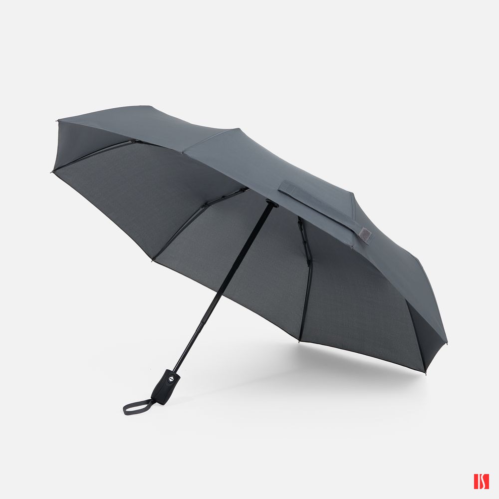 Зонт складной Brellix, серый