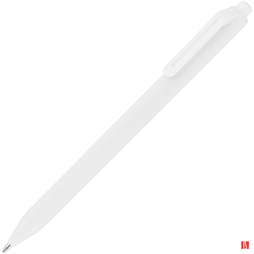 Ручка шариковая Cursive Soft Touch, белая