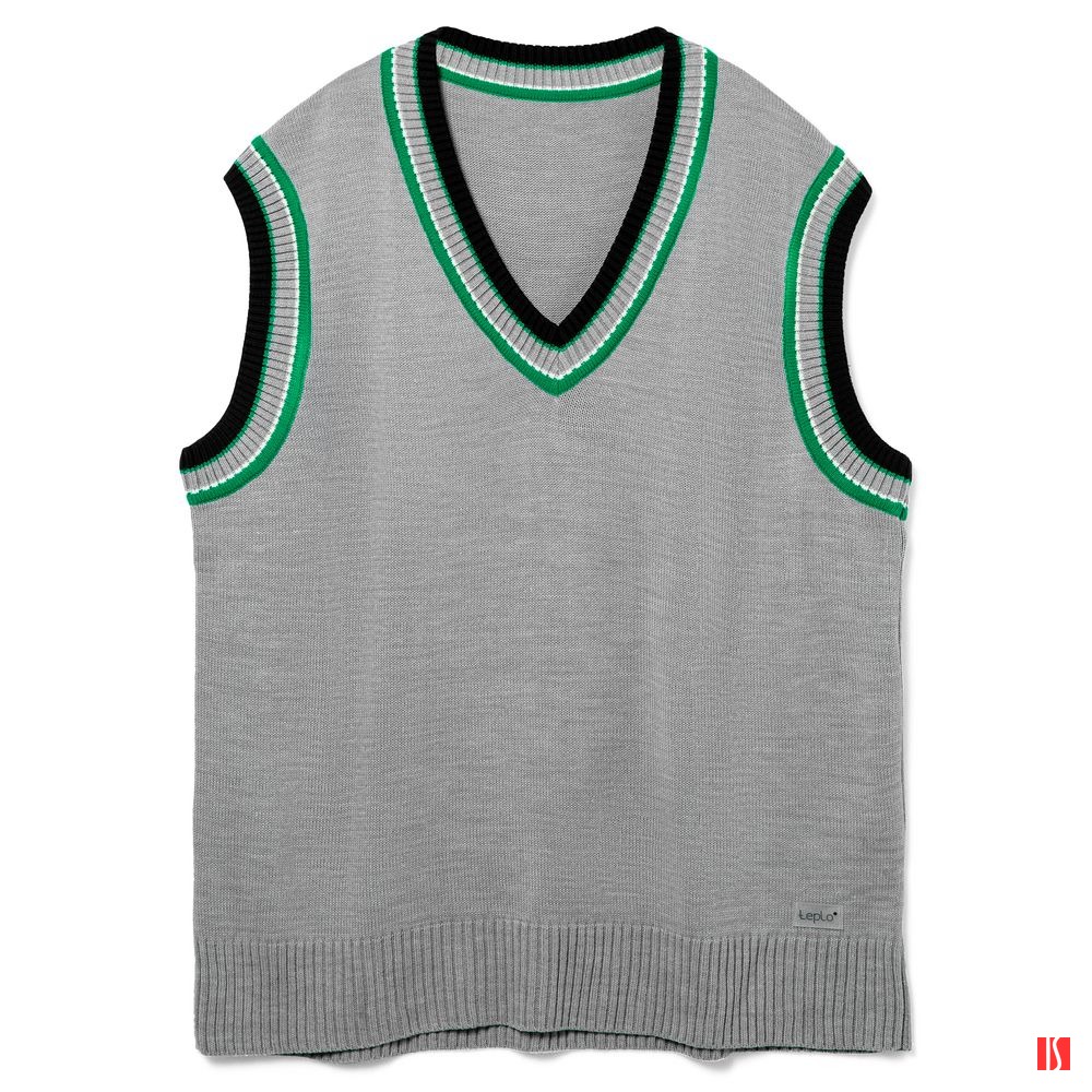 Жилет оверсайз унисекс Cornell в сумке, светло-серый