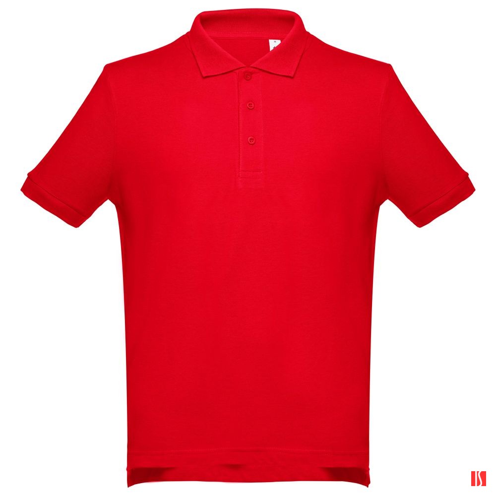 Рубашка поло мужская Adam, красная