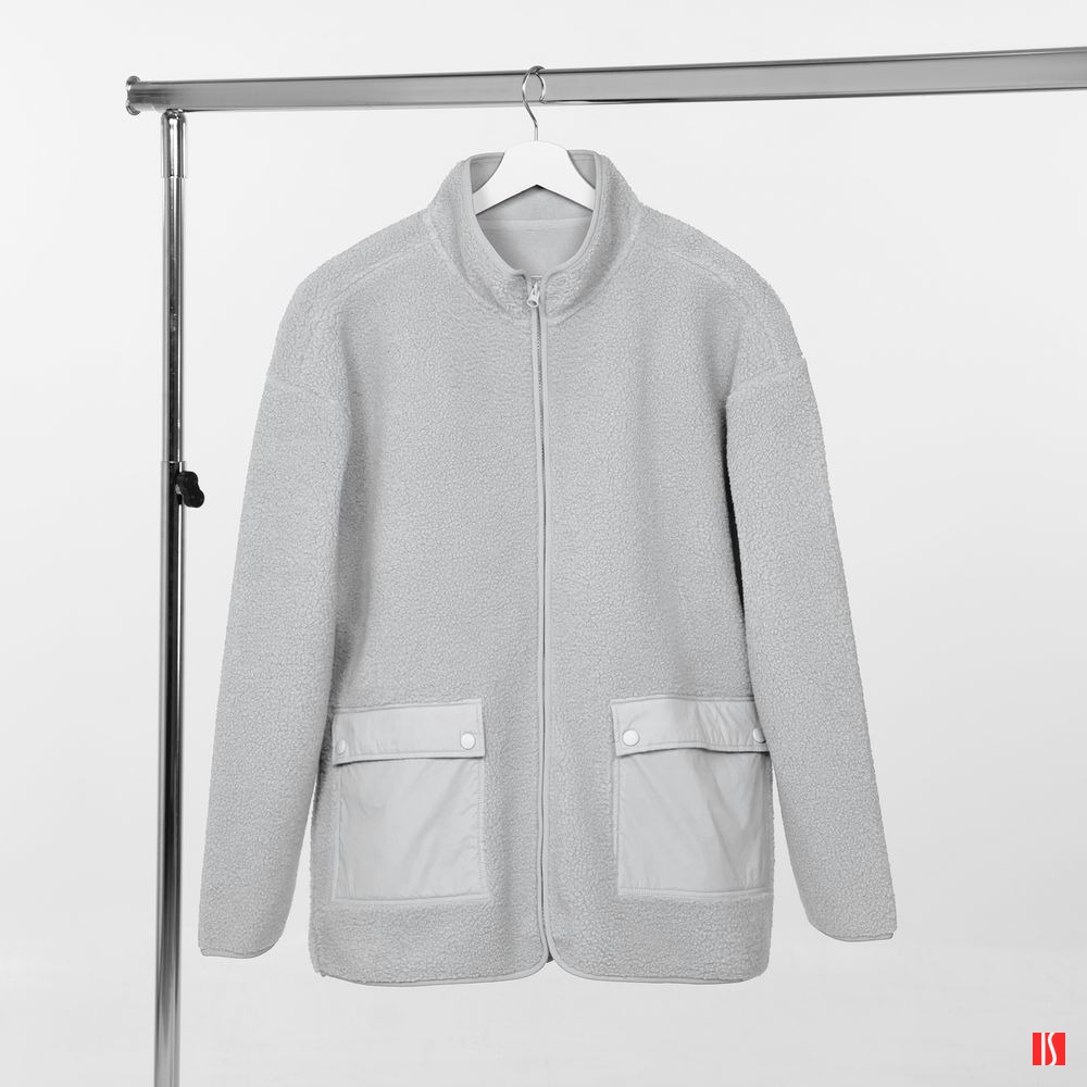 Куртка унисекс Oblako, светло-серая