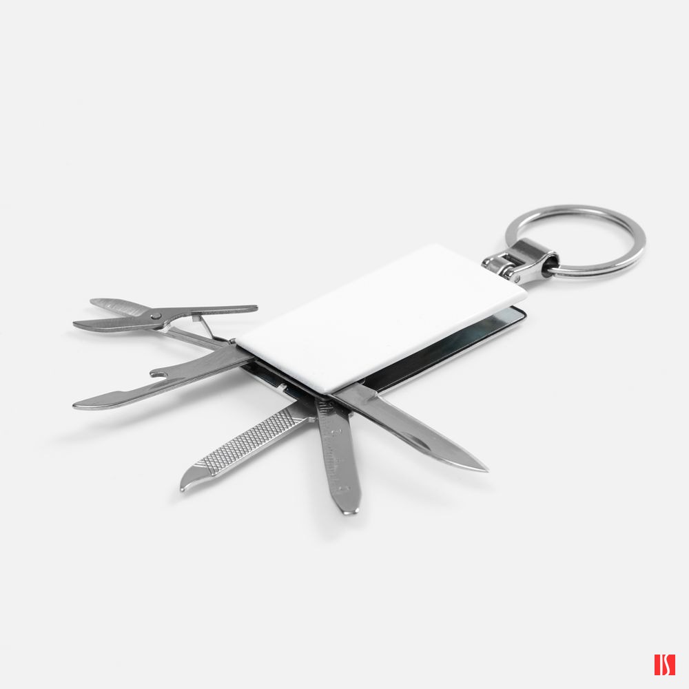 Купить Брелок-мультитул Toolful, белый Брелок-мультитул Toolful, белый