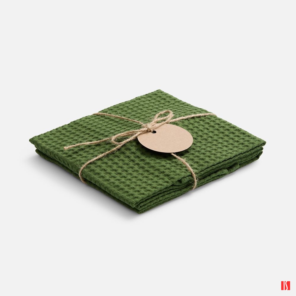 Набор кухонных полотенец Good Wipe, зеленый