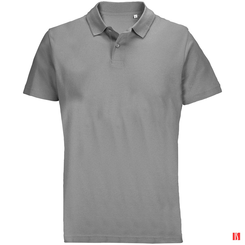 Купить Рубашка поло унисекс Pulse, серый меланж Рубашка поло унисекс Pulse, серый меланж