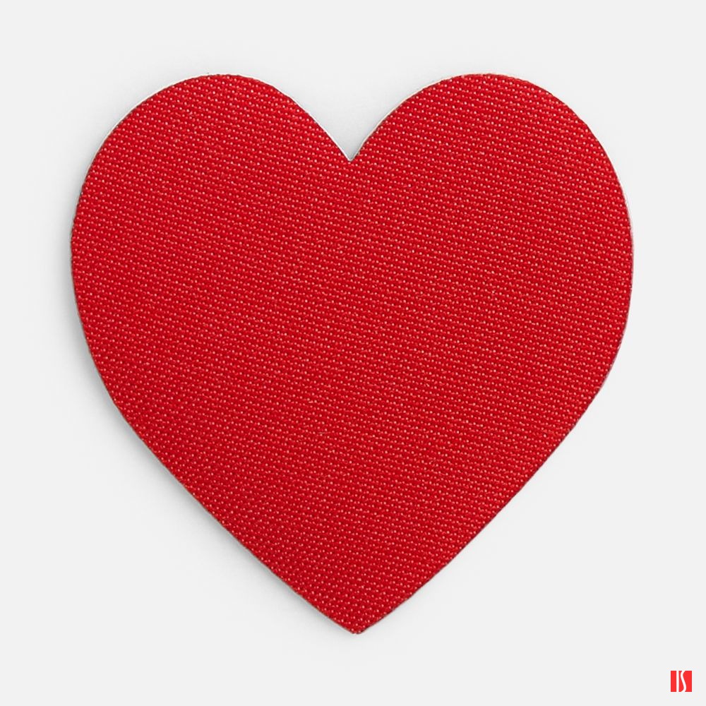 Наклейка тканевая Lunga Сor, M, красная