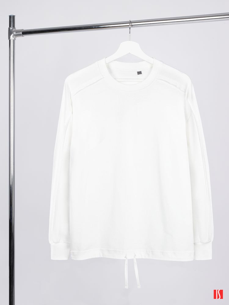 Купить Свитшот унисекс Vozduh, молочно-белый Свитшот унисекс Vozduh, молочно-белый