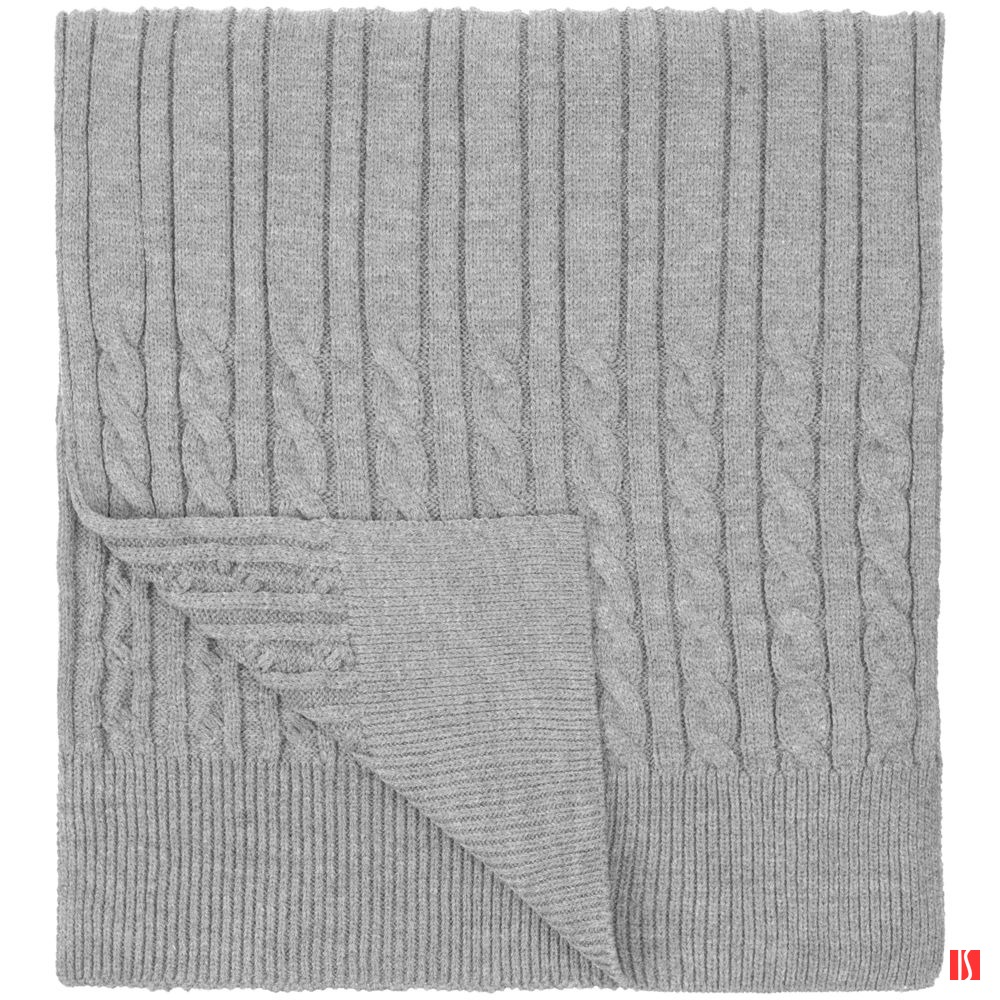 Шарф Heat Trick, светло-серый меланж