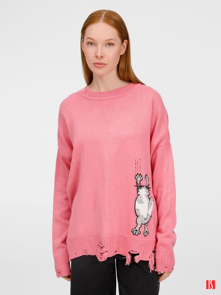 Купить Джемпер Sharpick, розовый (фламинго) Джемпер Sharpick, розовый (фламинго)