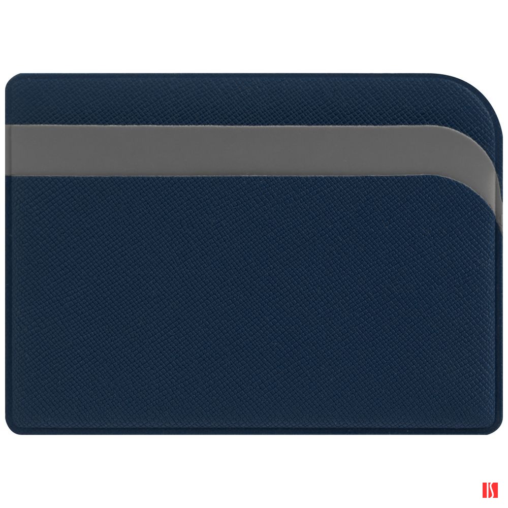 Чехол для карточек Dual, синий