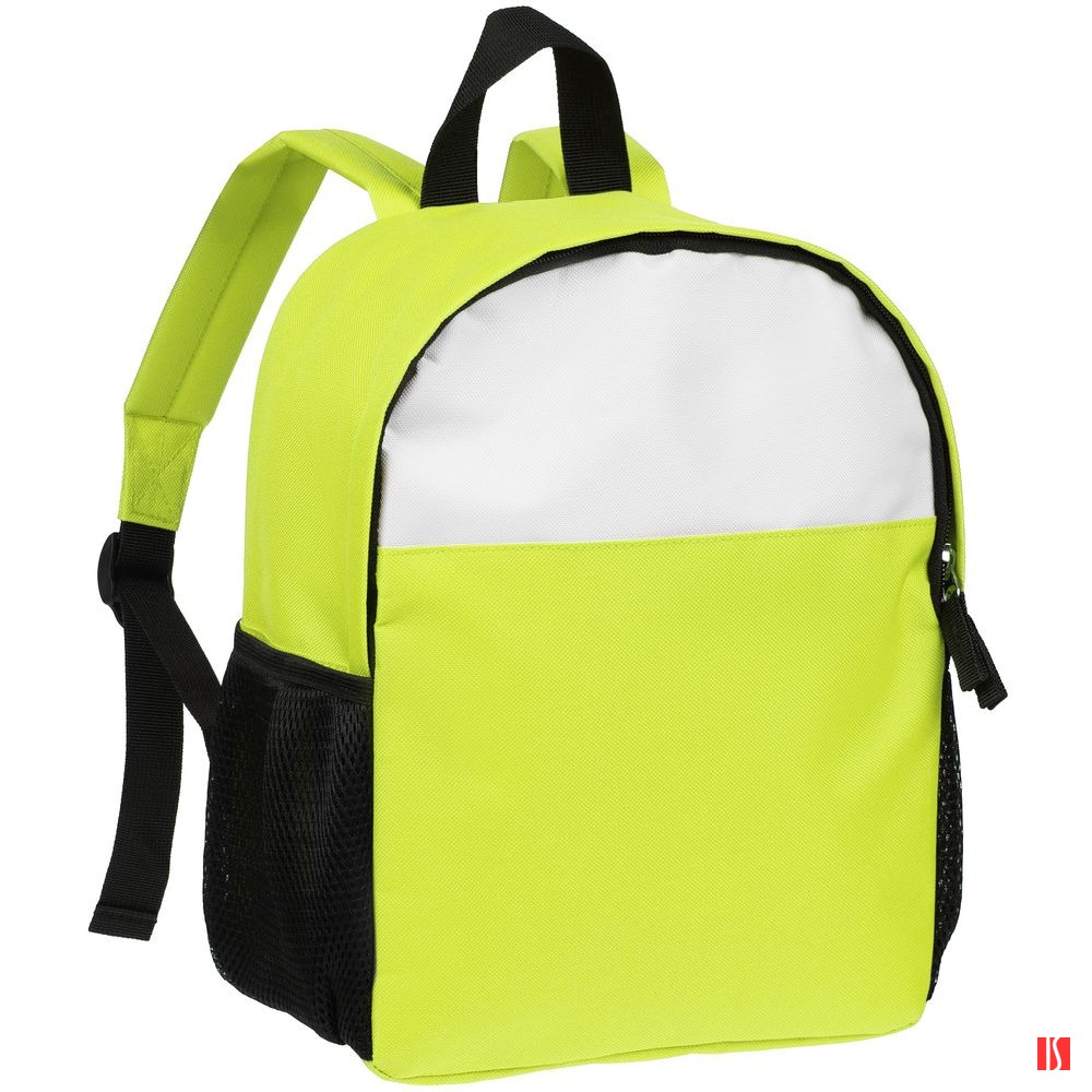 Детский рюкзак Comfit, белый с зеленым яблоком
