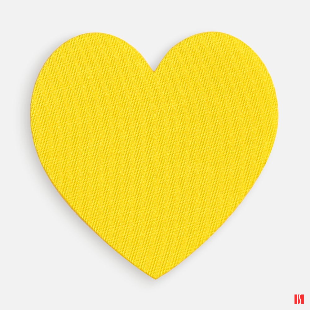 Наклейка тканевая Lunga Сor, M, желтая