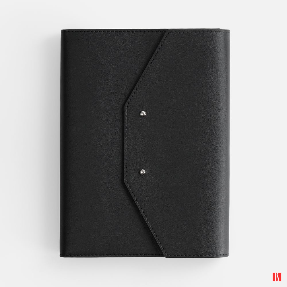 Ежедневник-органайзер Clean Slate, недатированный, черный