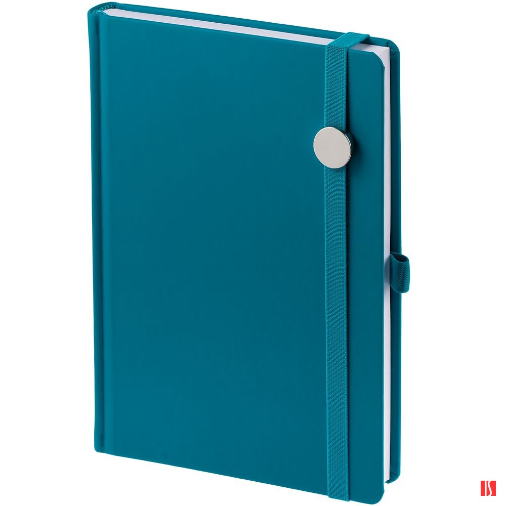 Ежедневник Favor Metal, недатированный, бирюзовый