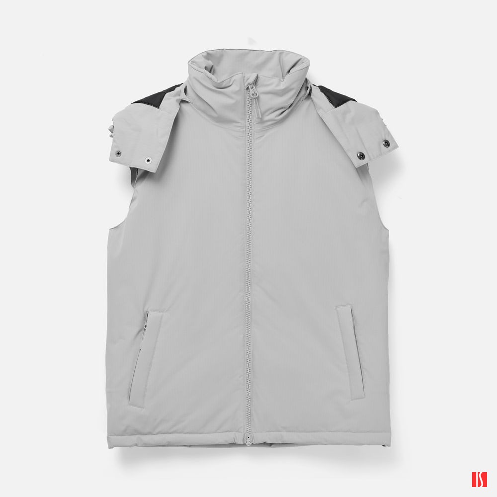 Жилет унисекс Sfera, светло-серый