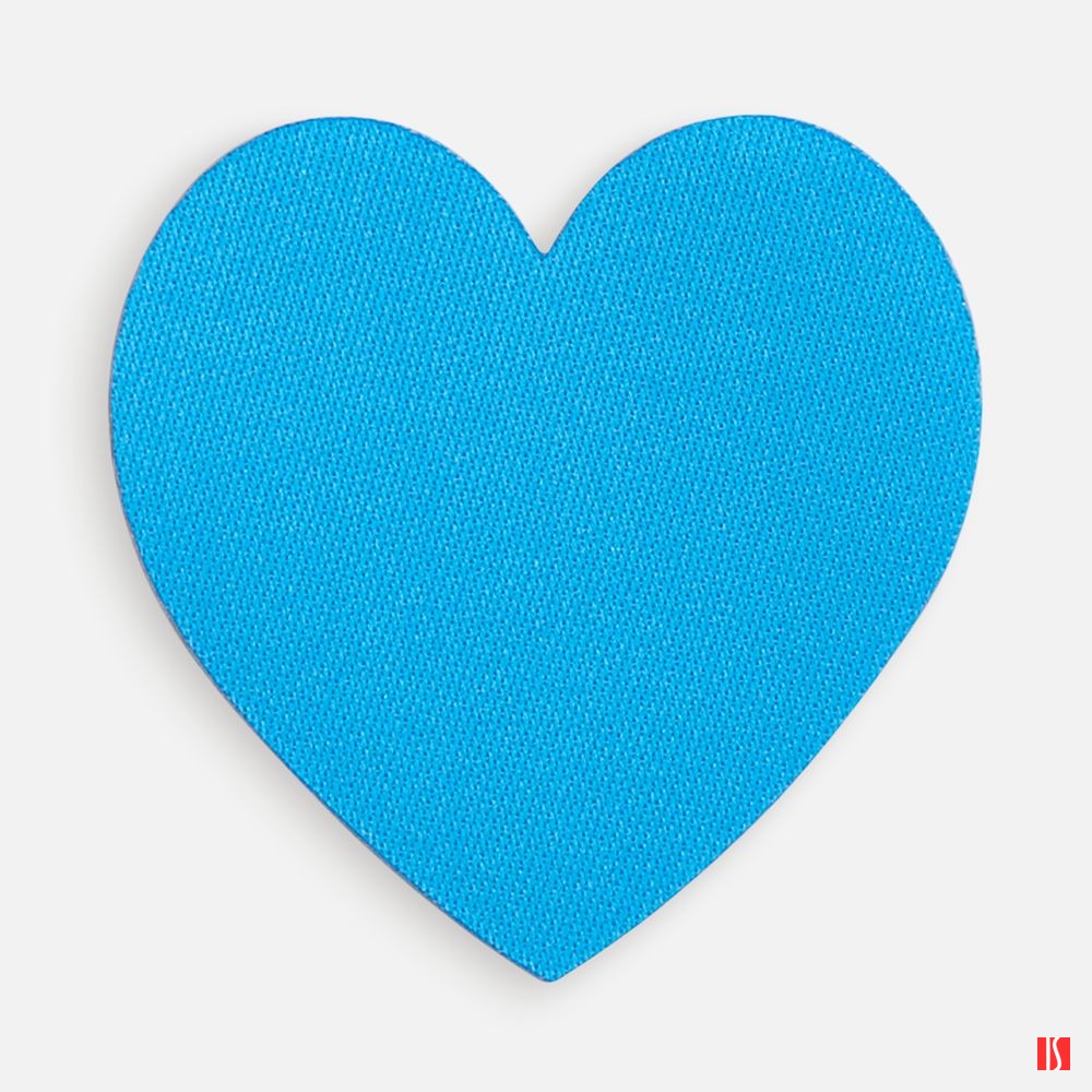 Купить Наклейка тканевая Lunga Сor, M, голубая Наклейка тканевая Lunga Сor, M, голубая