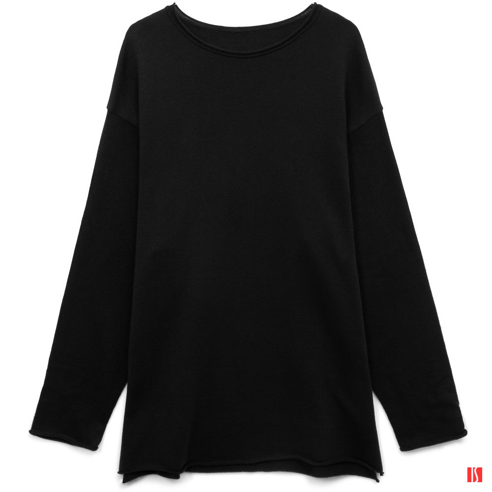 Купить Лонгслив унисекс Siluetti Fuori, черный Лонгслив унисекс Siluetti Fuori, черный