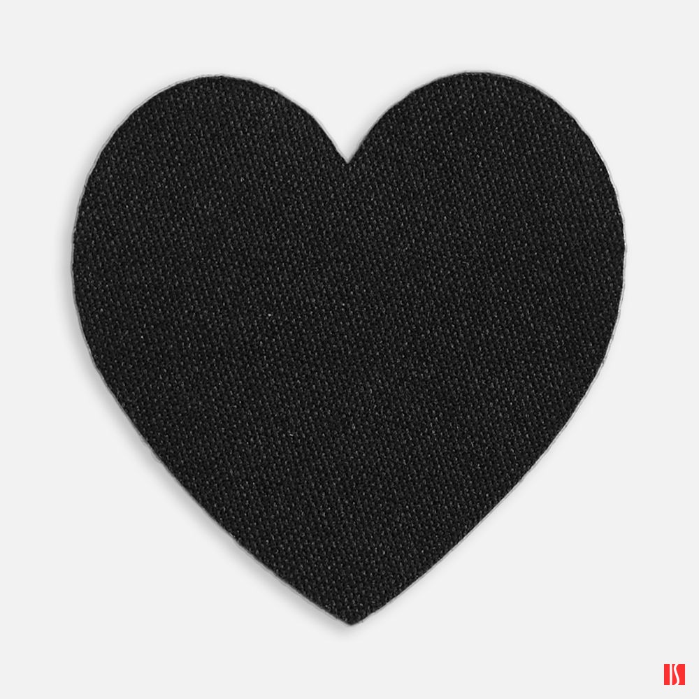 Наклейка тканевая Lunga Сor, M, черная